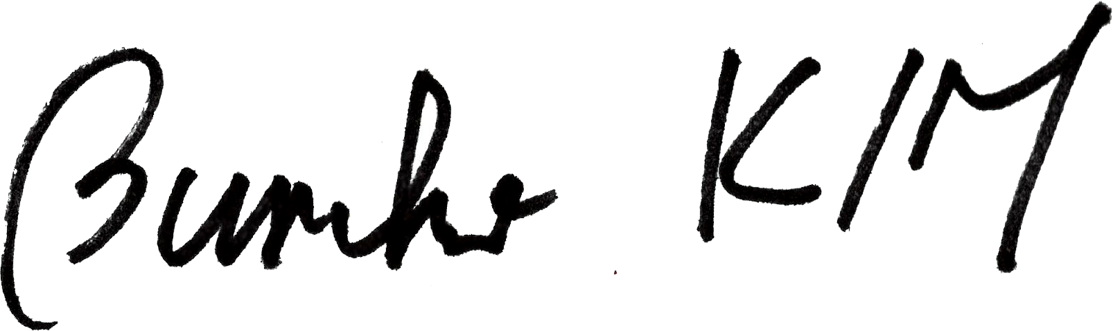 Signature of Bum-ho Kim